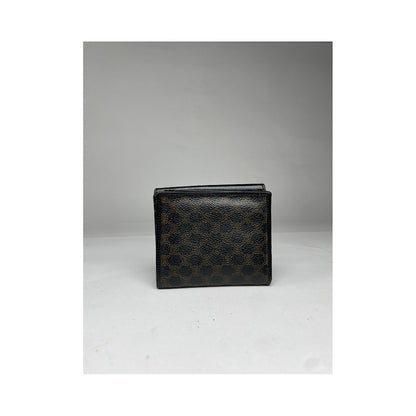 Celine Triomphe Black Leather Wallet image 2