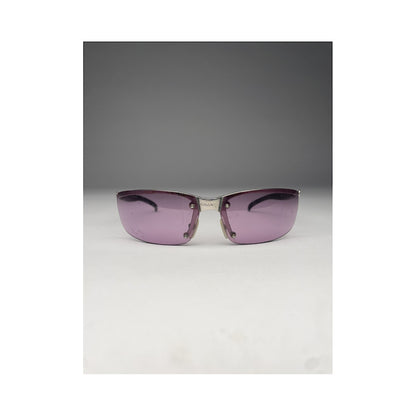 Chanel Purple Metal Sunglasses image 3