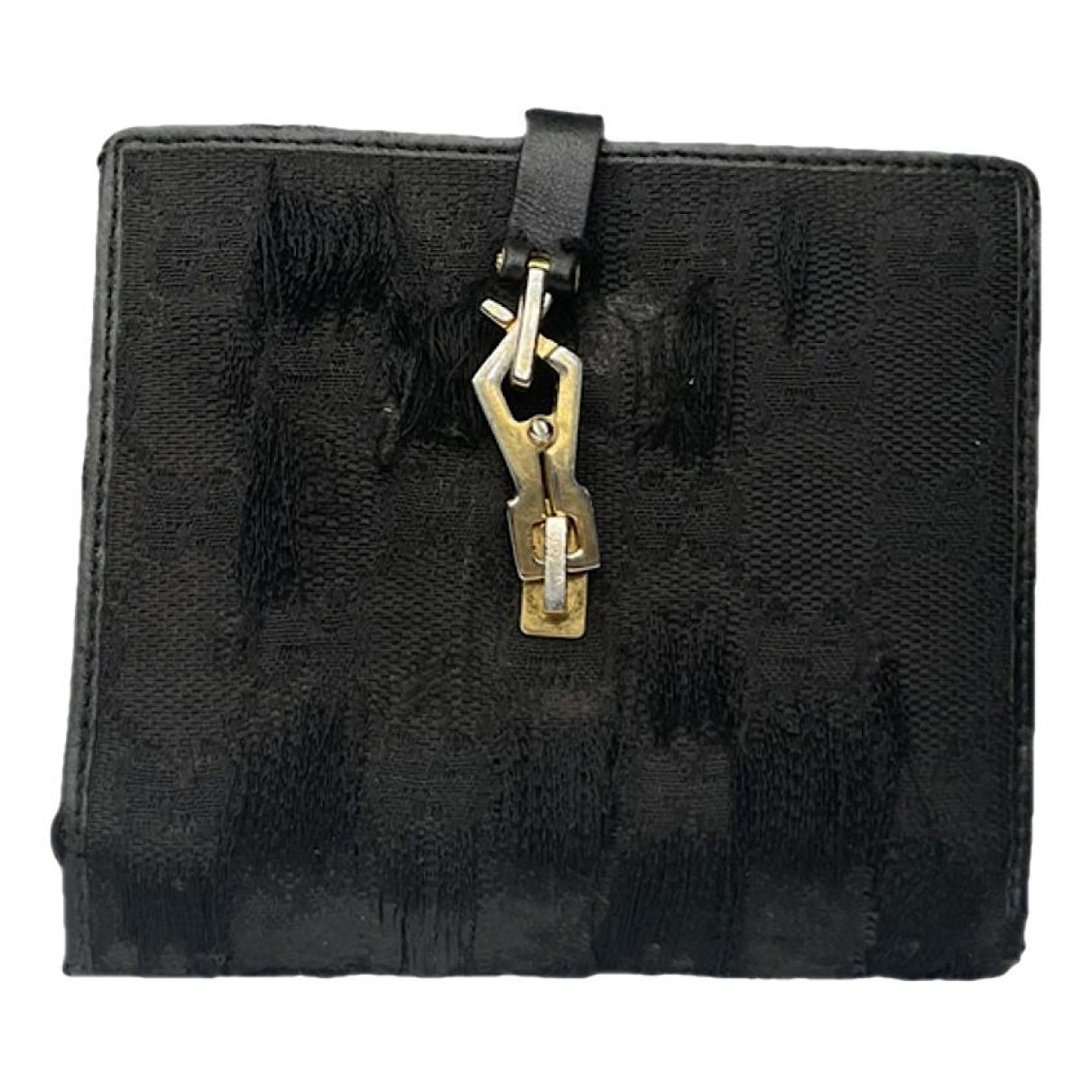 Gucci GG Blooms Black Leather Wallet image 1