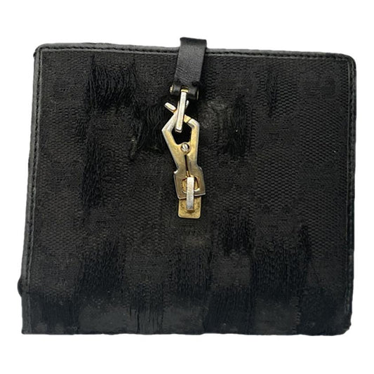 Gucci GG Blooms Black Leather Wallet image 1