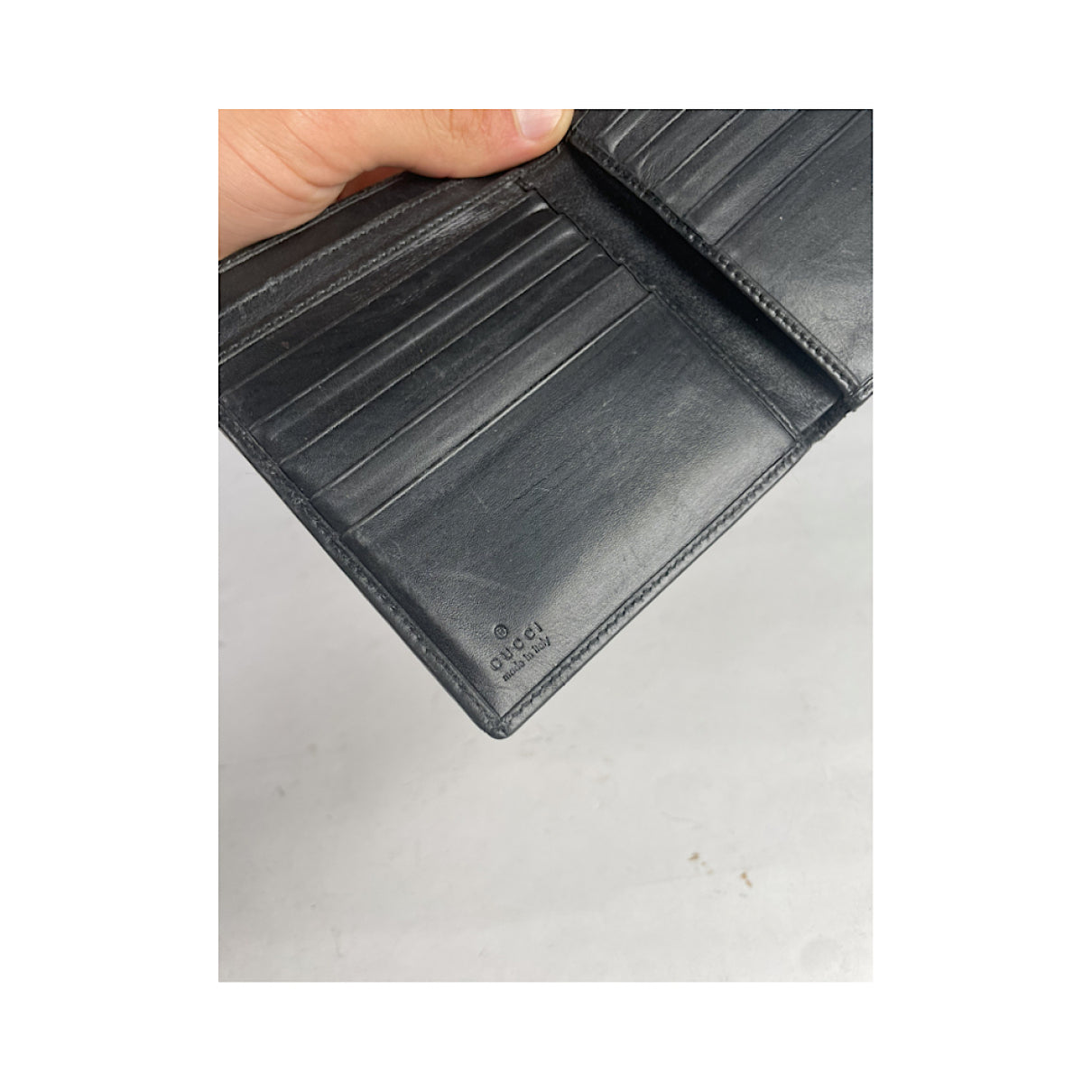 Gucci GG Blooms Black Leather Wallet image 4