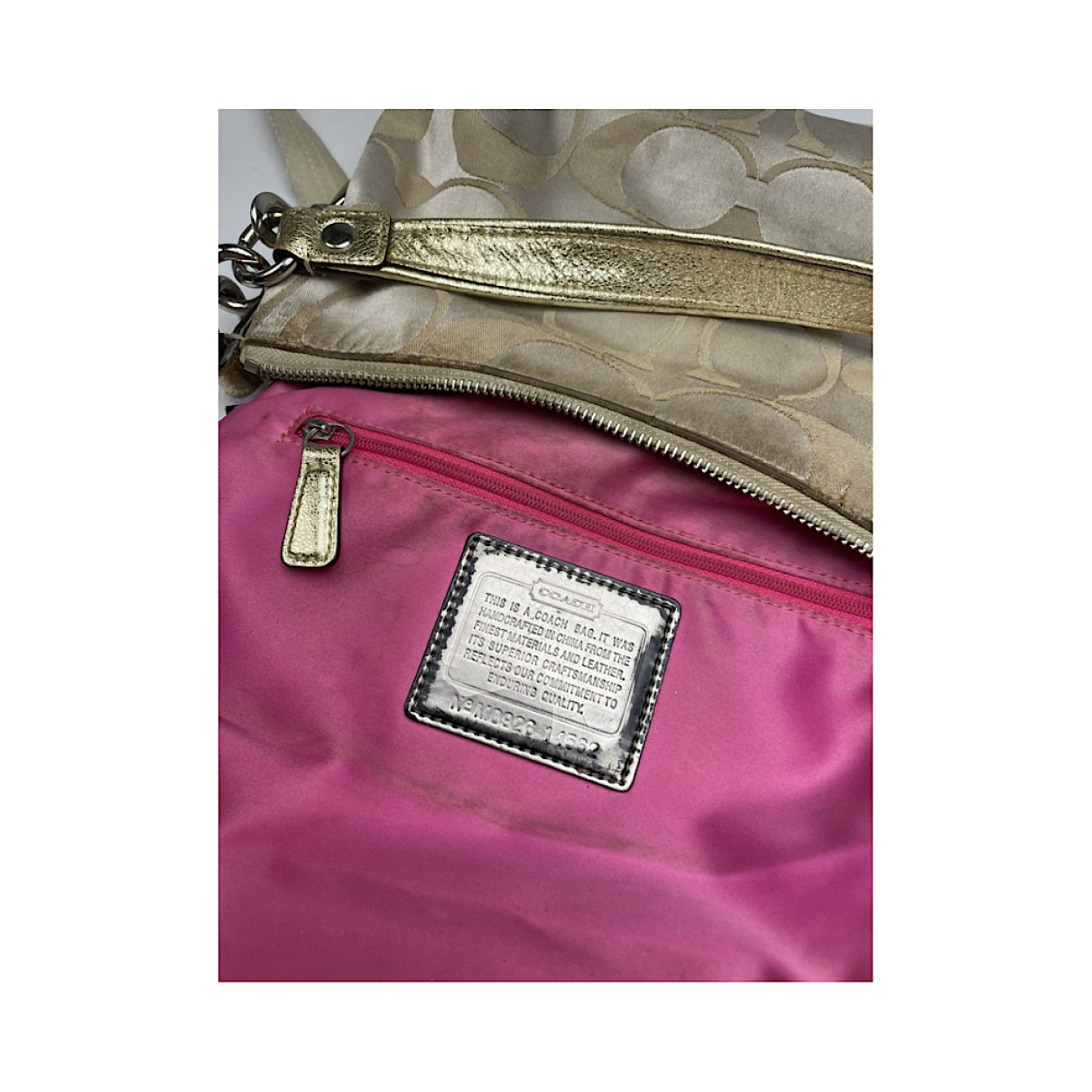 Coach Signature Sufflette Handbag image 4