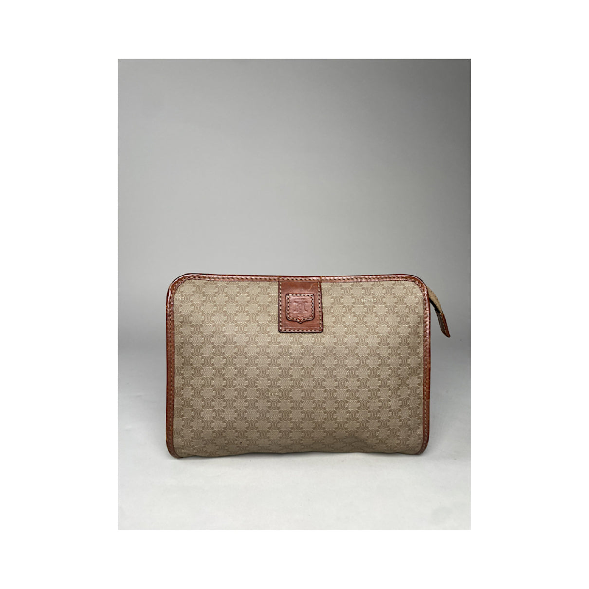 Celine Triomphe Vintage Clutch Bag image 4