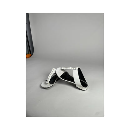 Balenciaga White Patent Leather Sandal image 2