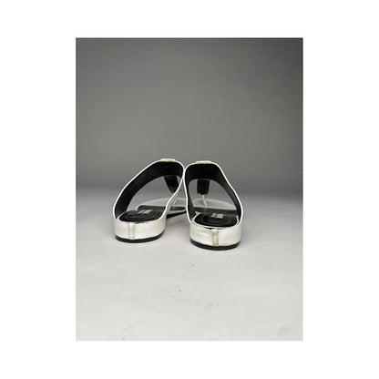 Balenciaga White Patent Leather Sandal image 5