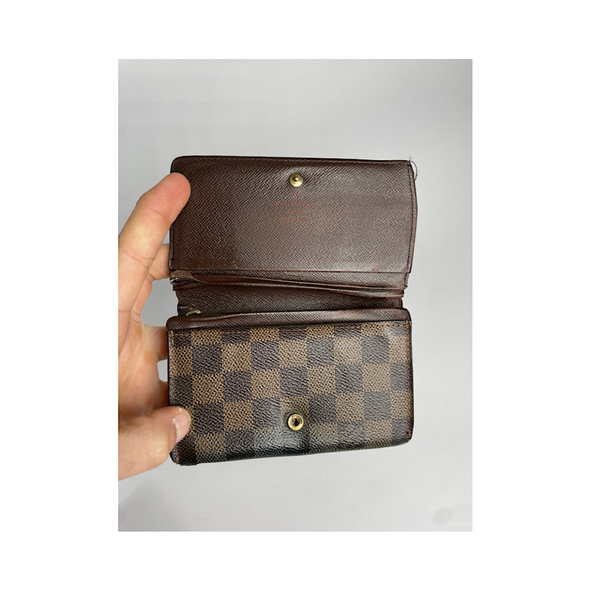 Louis Vuitton Pallas Brown Leather Wallet image 4
