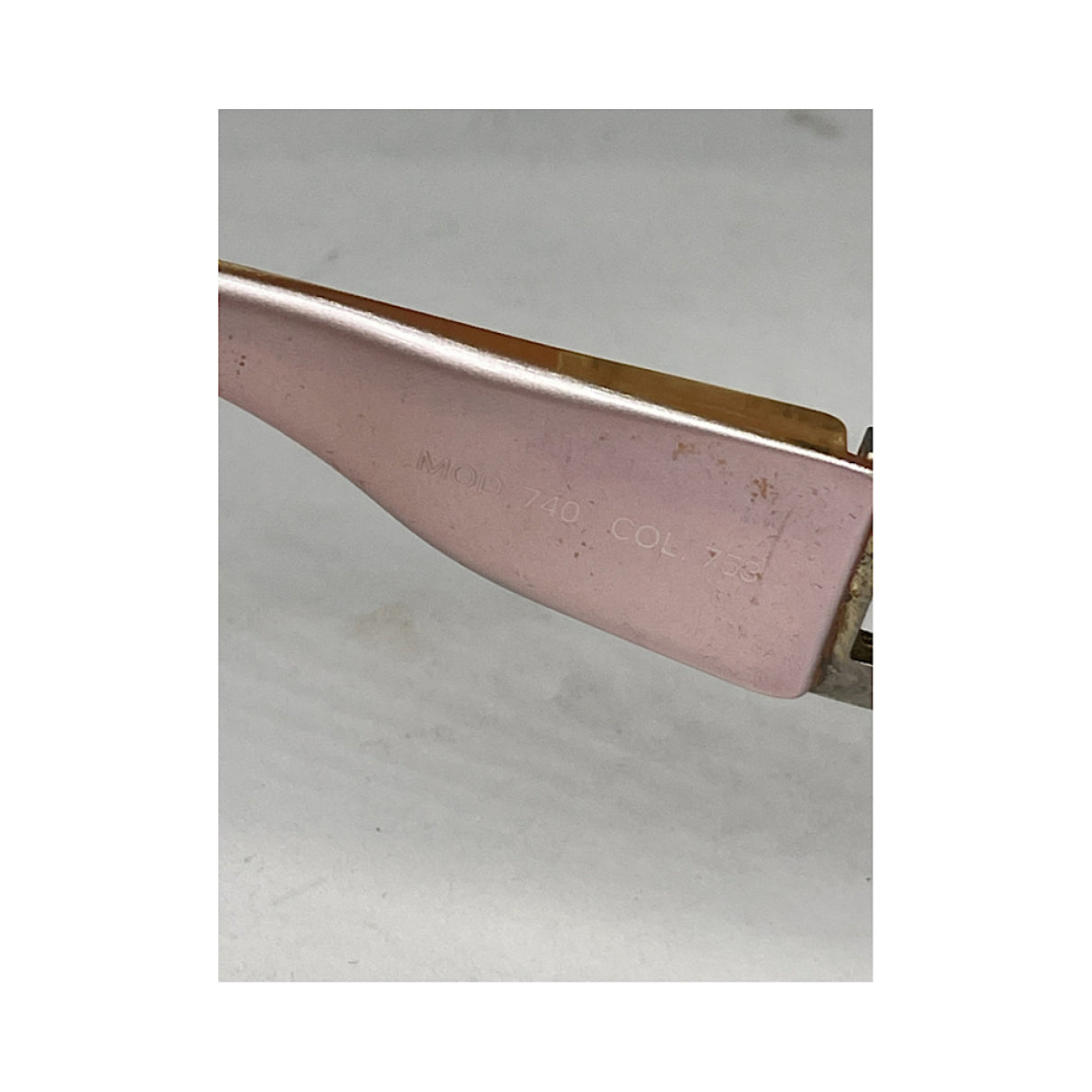 Versace Pink Plastic Sunglasses image 3