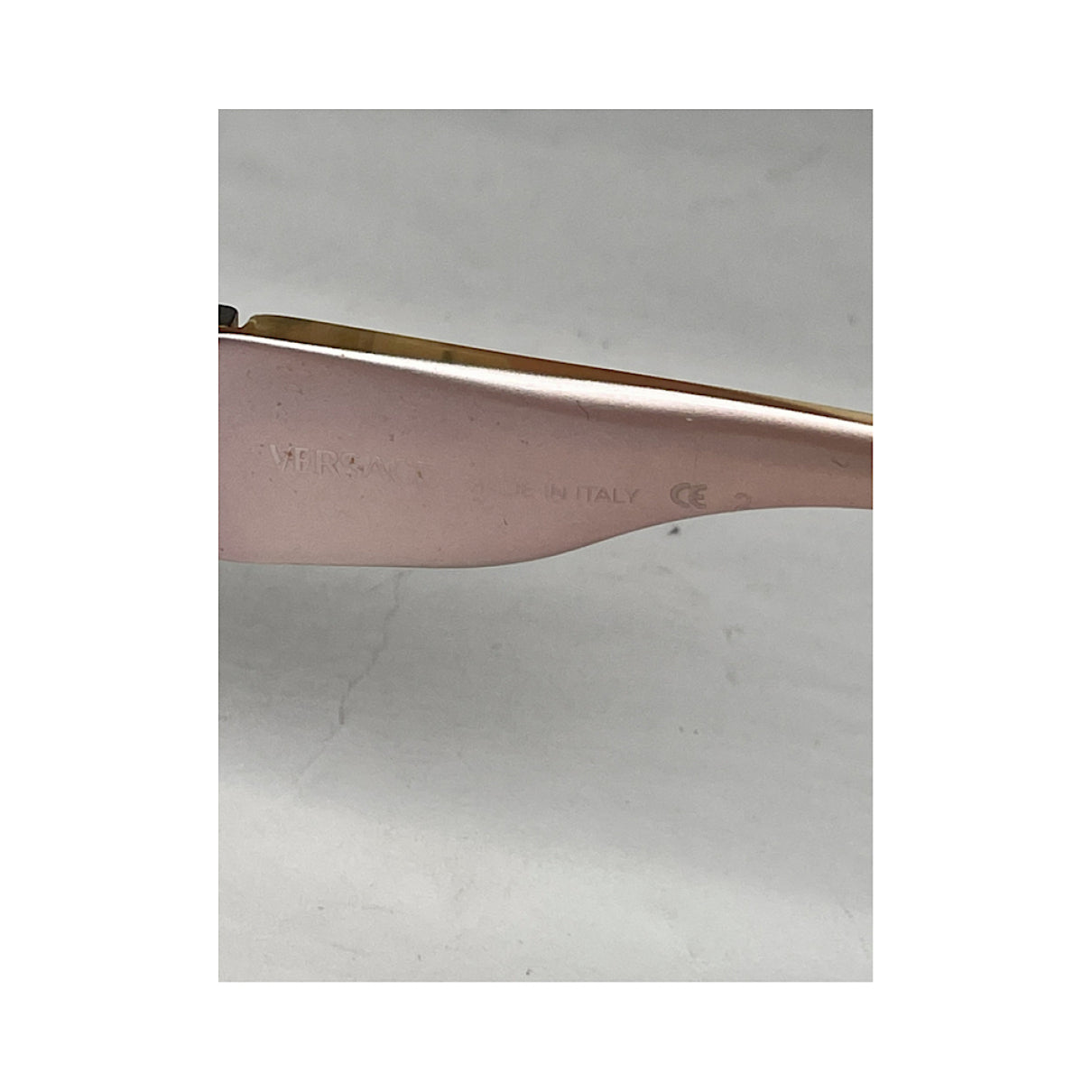 Versace Pink Plastic Sunglasses image 5