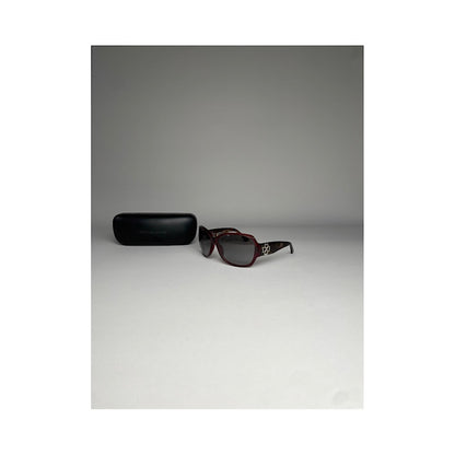 Salvatore Ferragamo Red Plastic Sunglasses image 3
