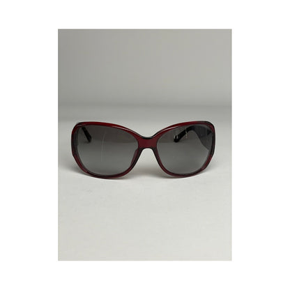Salvatore Ferragamo Red Plastic Sunglasses image 5