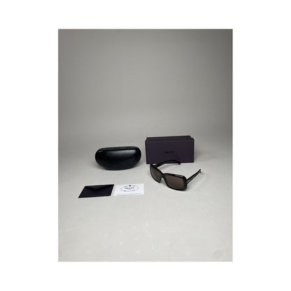 Prada Black Plastic Sunglasses image 3