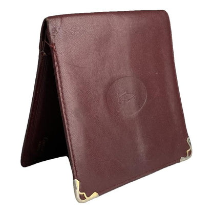 Cartier Burgundy Patent Leather Purse image 1