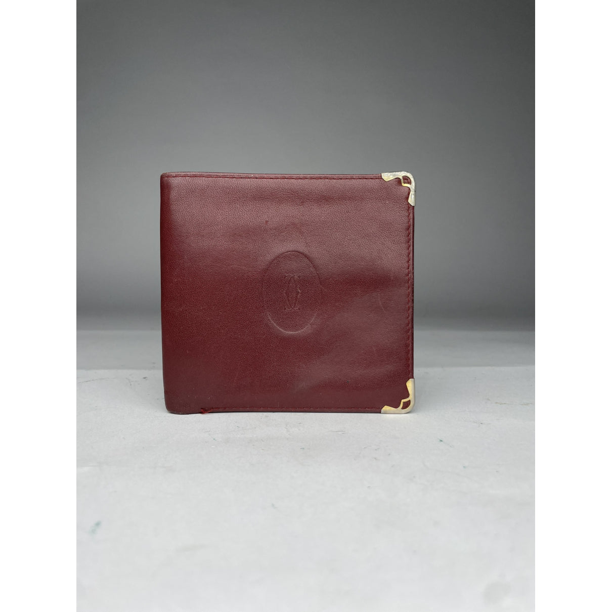 Cartier Burgundy Patent Leather Purse image 2