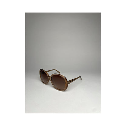 Givenchy Orange Plastic Sunglasses image 3