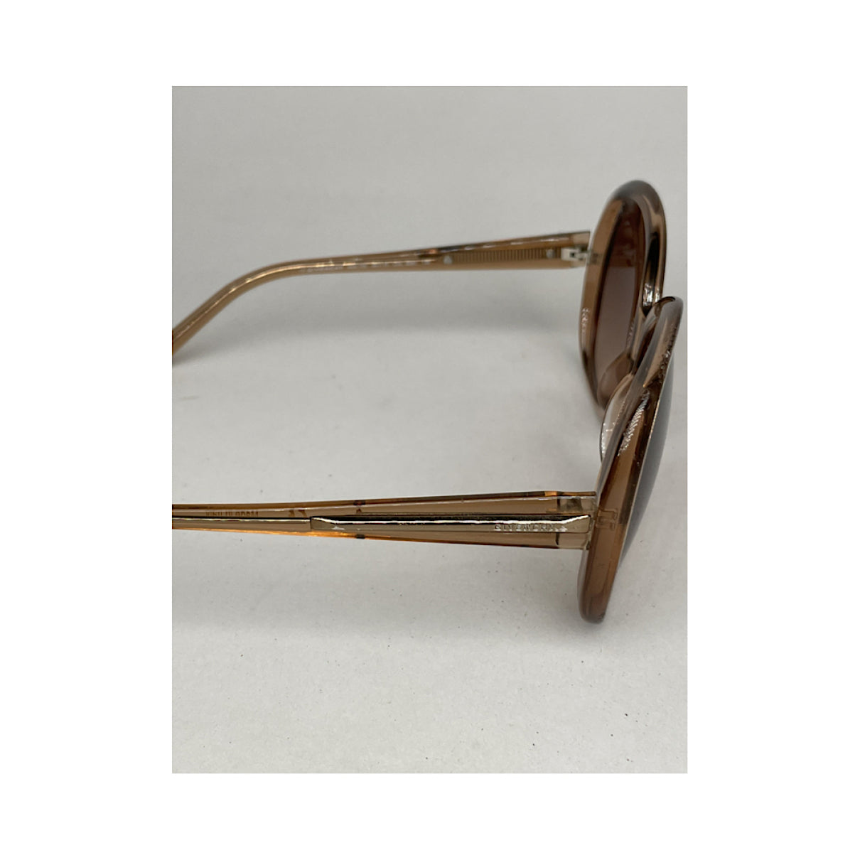 Givenchy Orange Plastic Sunglasses image 5