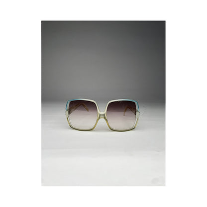 Balenciaga Blue Plastic Sunglasses image 3