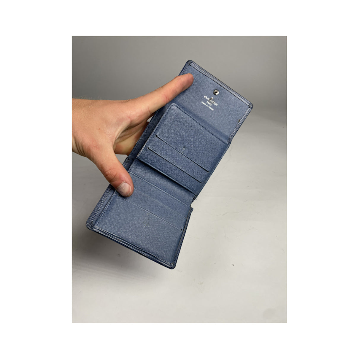 Louis Vuitton Twist Blue Leather Wallet image 3