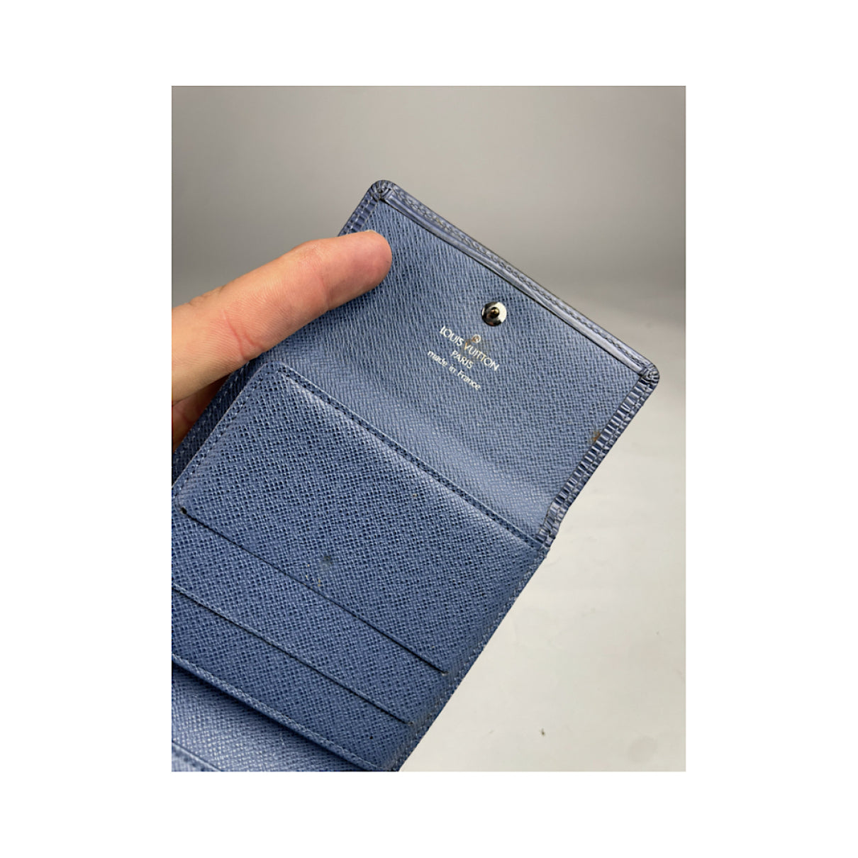 Louis Vuitton Twist Blue Leather Wallet image 4