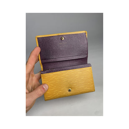 Louis Vuitton Twist Yellow Leather Wallet image 4