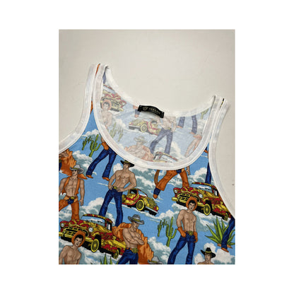 Versace Multicolour Polyester Top image 2