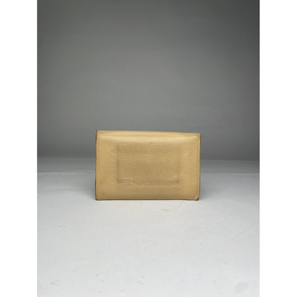 Chanel Timeless/Classique Beige Leather Wallet image 2