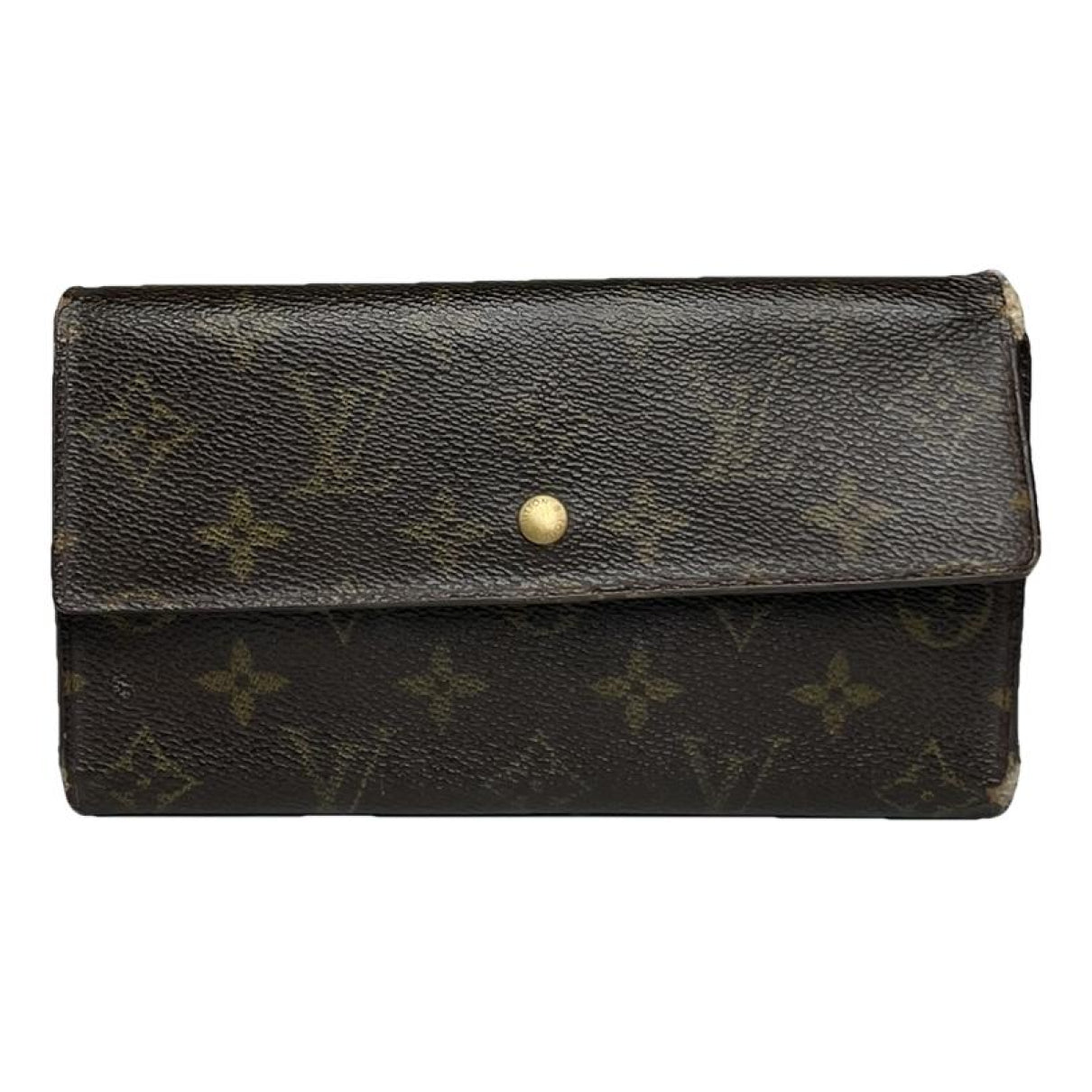 Louis Vuitton Emilie Brown Leather Wallet image 1