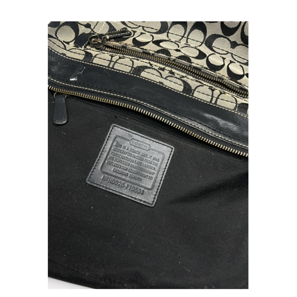 Coach Signature Sufflette Handbag image 3