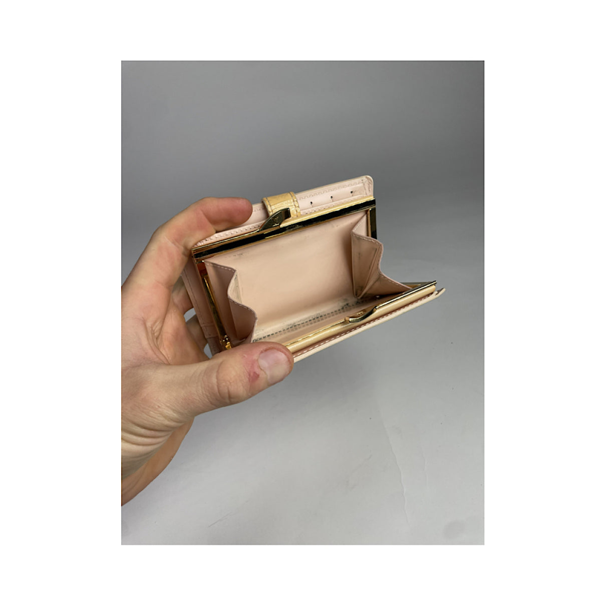 Louis Vuitton Juliette Beige Leather Wallet image 3