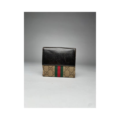Gucci Jackie Vintage Beige Leather Wallet image 3