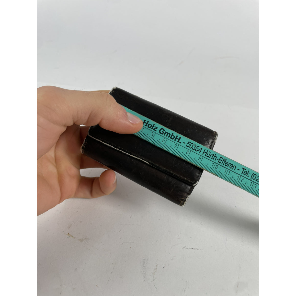 Gucci Black Leather Purse image 5