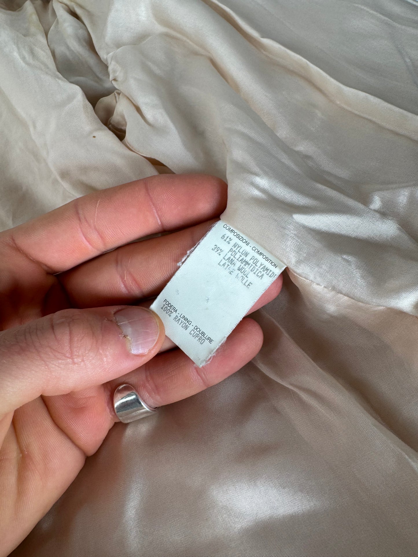 Vintage Gucci Trenchcoat Beige M