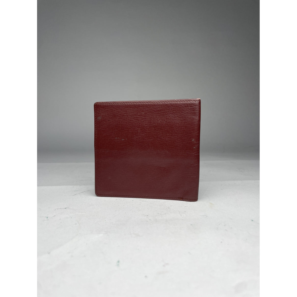 Cartier Burgundy Patent Leather Purse image 3