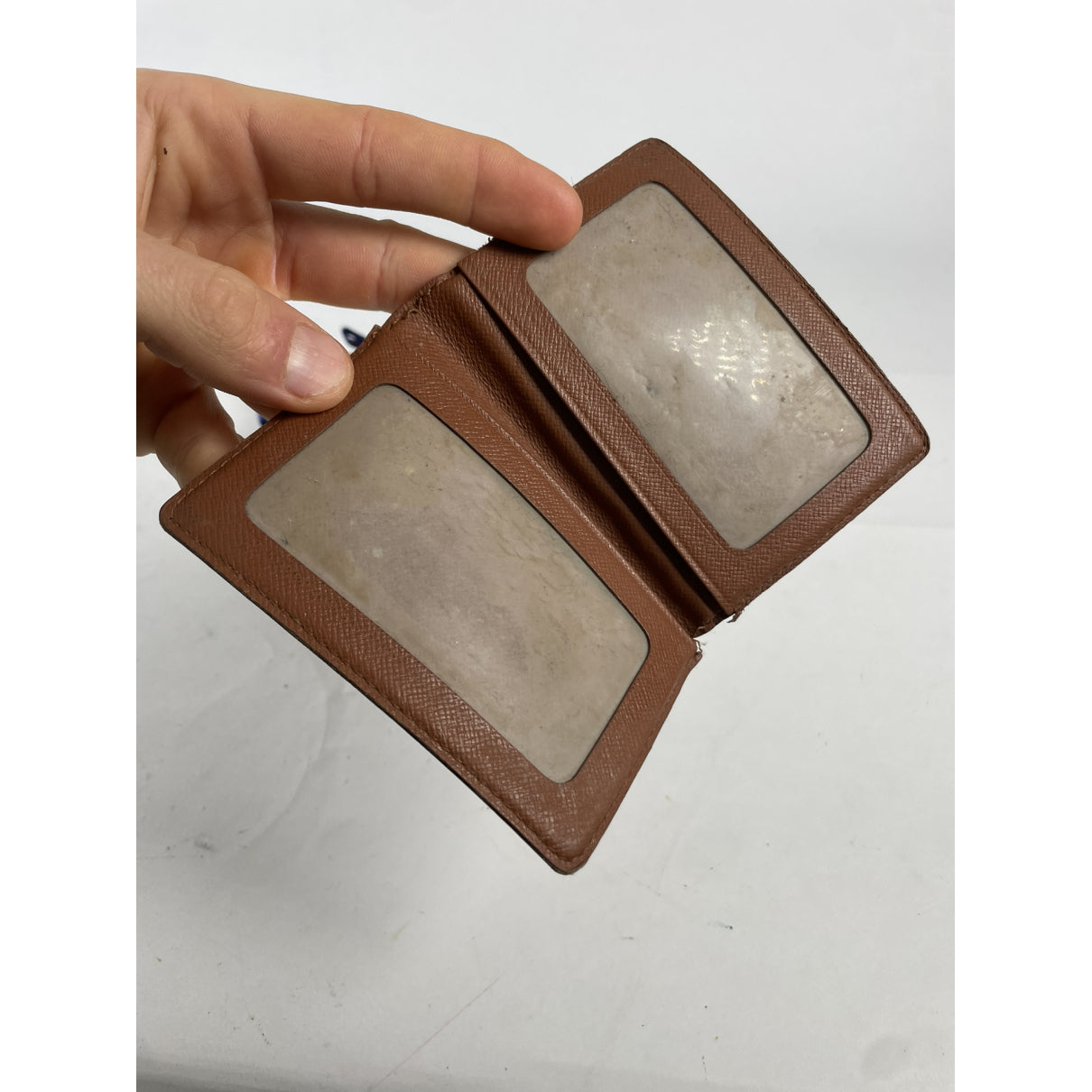 Louis Vuitton Daily Brown Leather Purse image 3