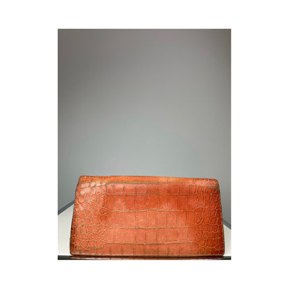 Miu Miu Orange Leather Wallet image 2
