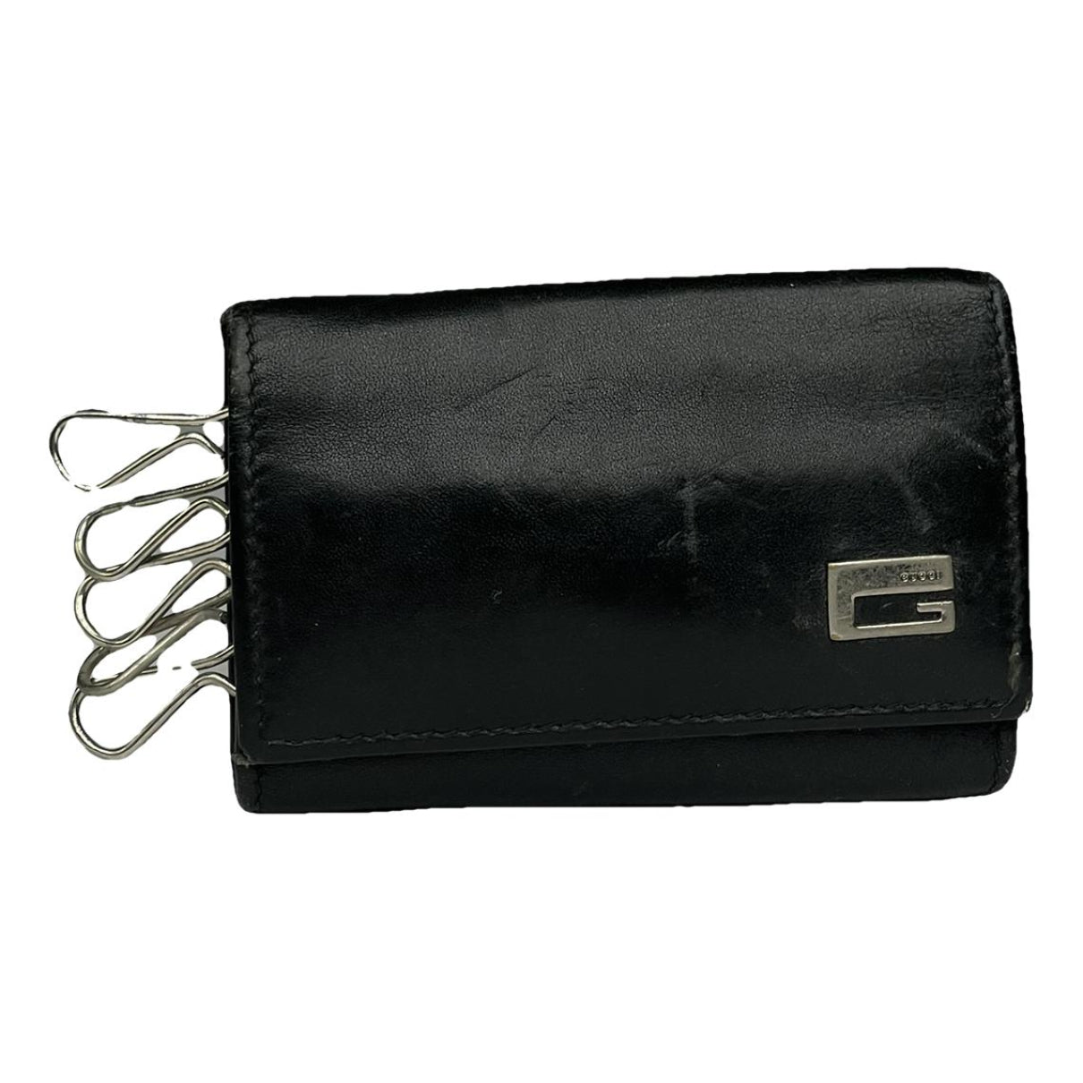 Gucci Black Patent Leather Purse image 1