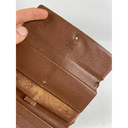 Louis Vuitton Flore Brown Leather Wallet image 5
