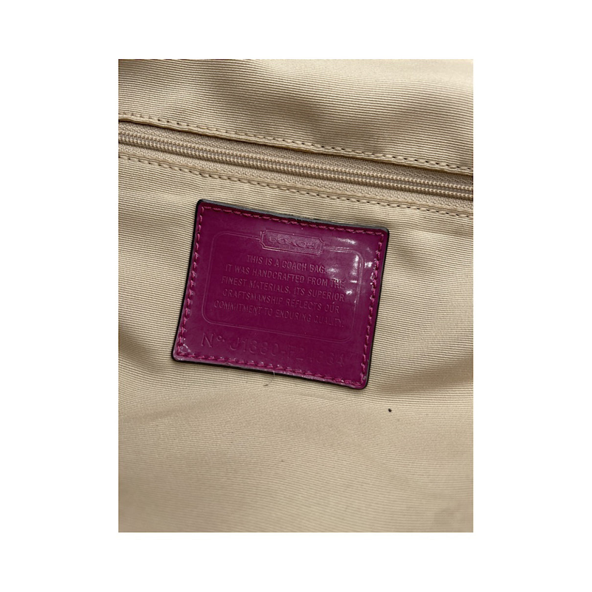 Coach Signature Sufflette Handbag image 3