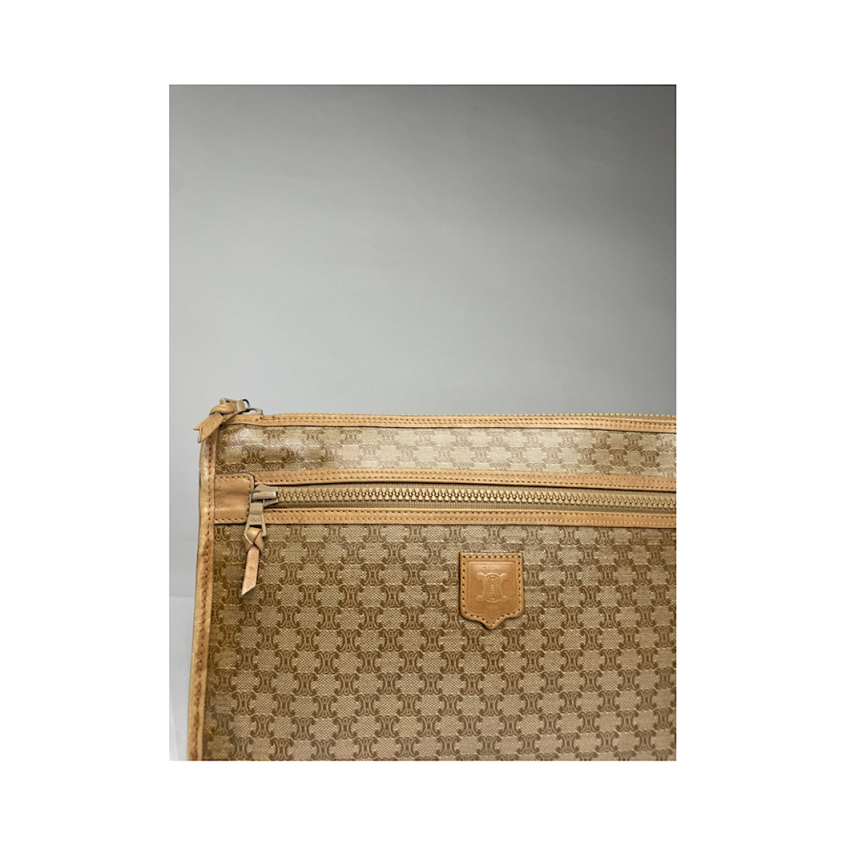 Celine Triomphe Vintage Clutch Bag image 3