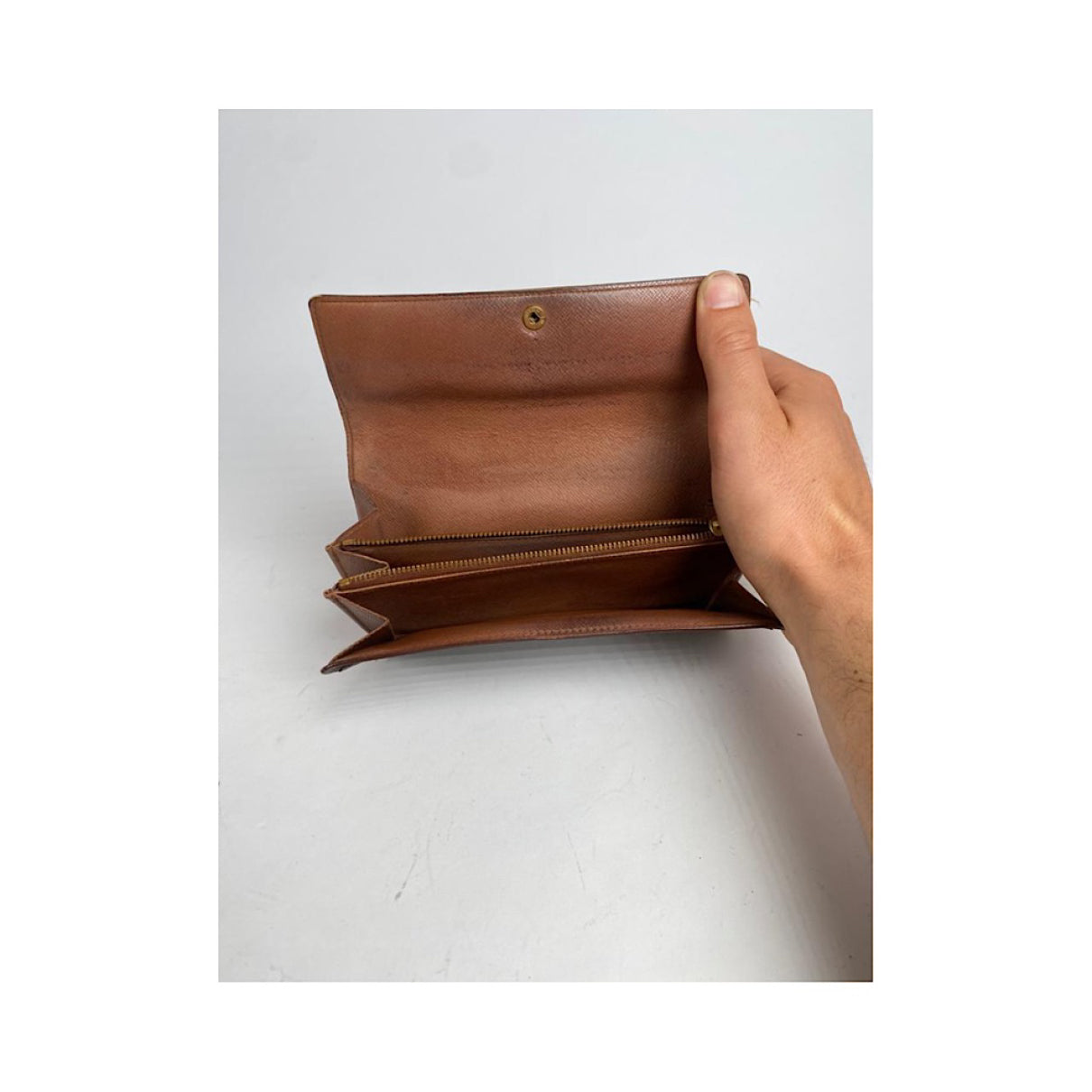 Louis Vuitton Flore Brown Leather Wallet image 4