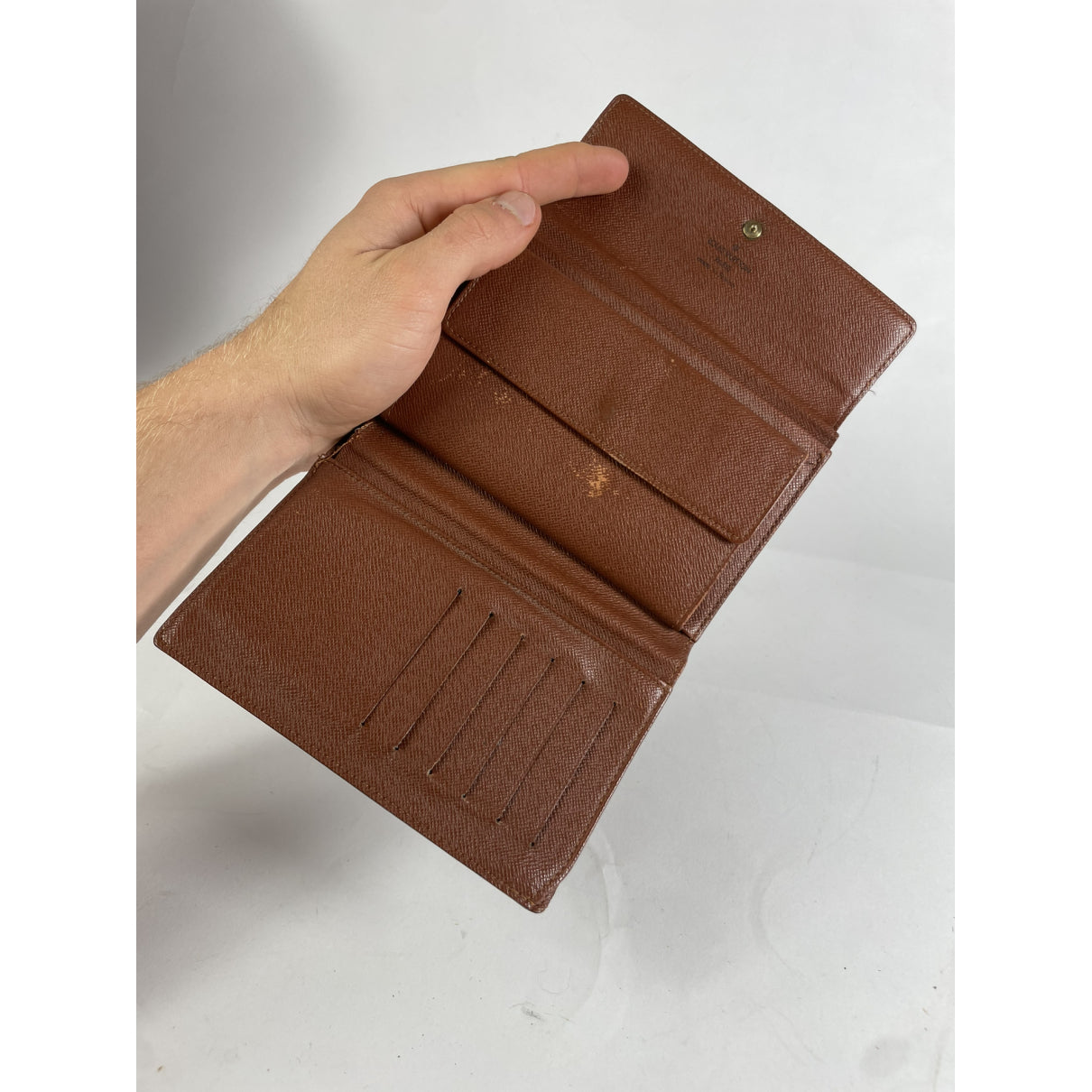 Louis Vuitton Iris Brown Leather Wallet image 2