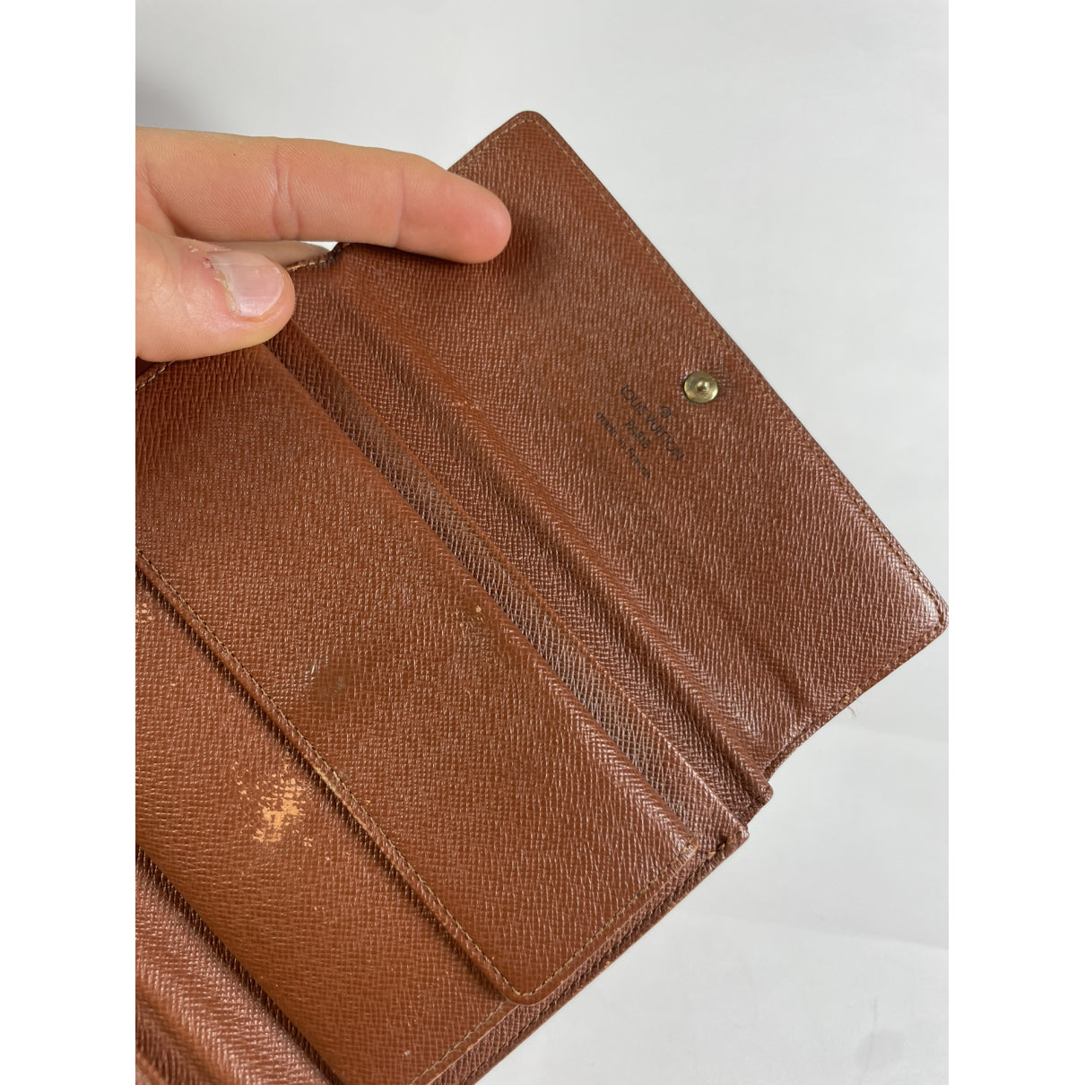 Louis Vuitton Iris Brown Leather Wallet image 4
