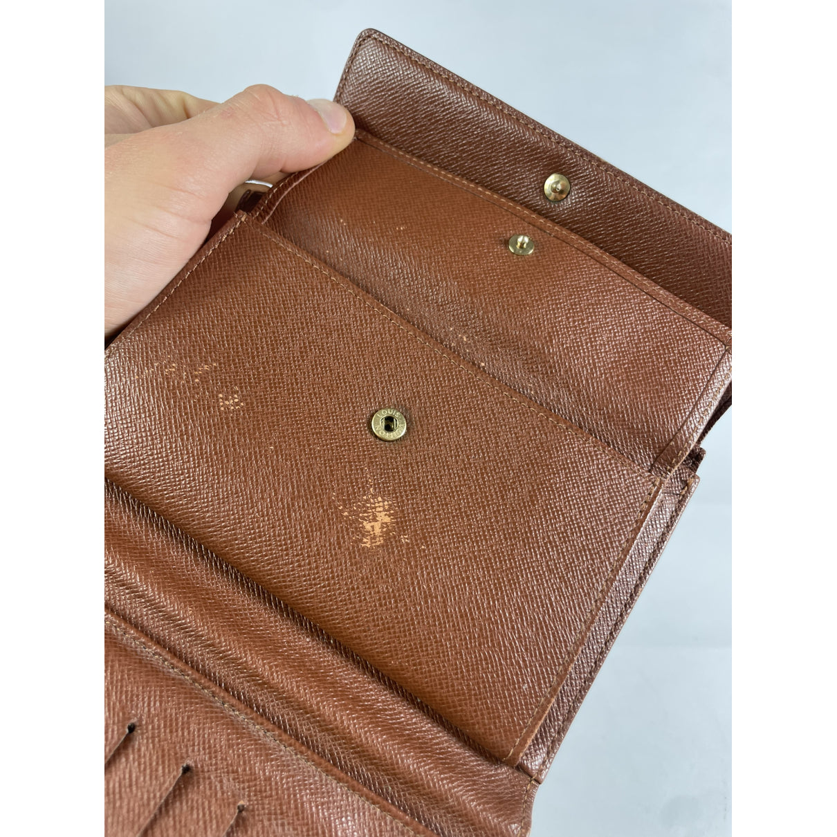 Louis Vuitton Iris Brown Leather Wallet image 5