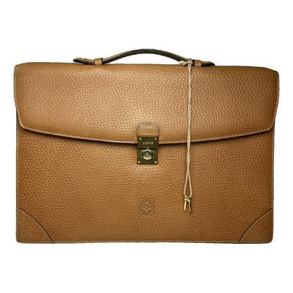 Loewe Amazona Brown Leather Handbag image 1
