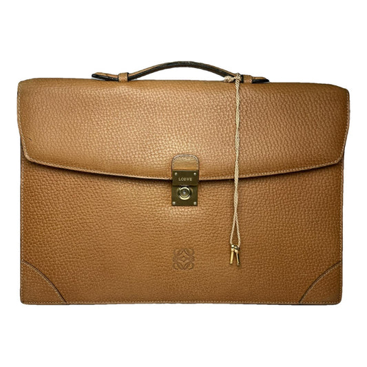 Loewe Amazona Brown Leather Handbag image 1