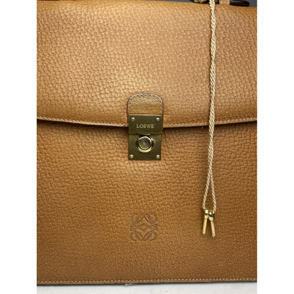 Loewe Amazona Brown Leather Handbag image 2