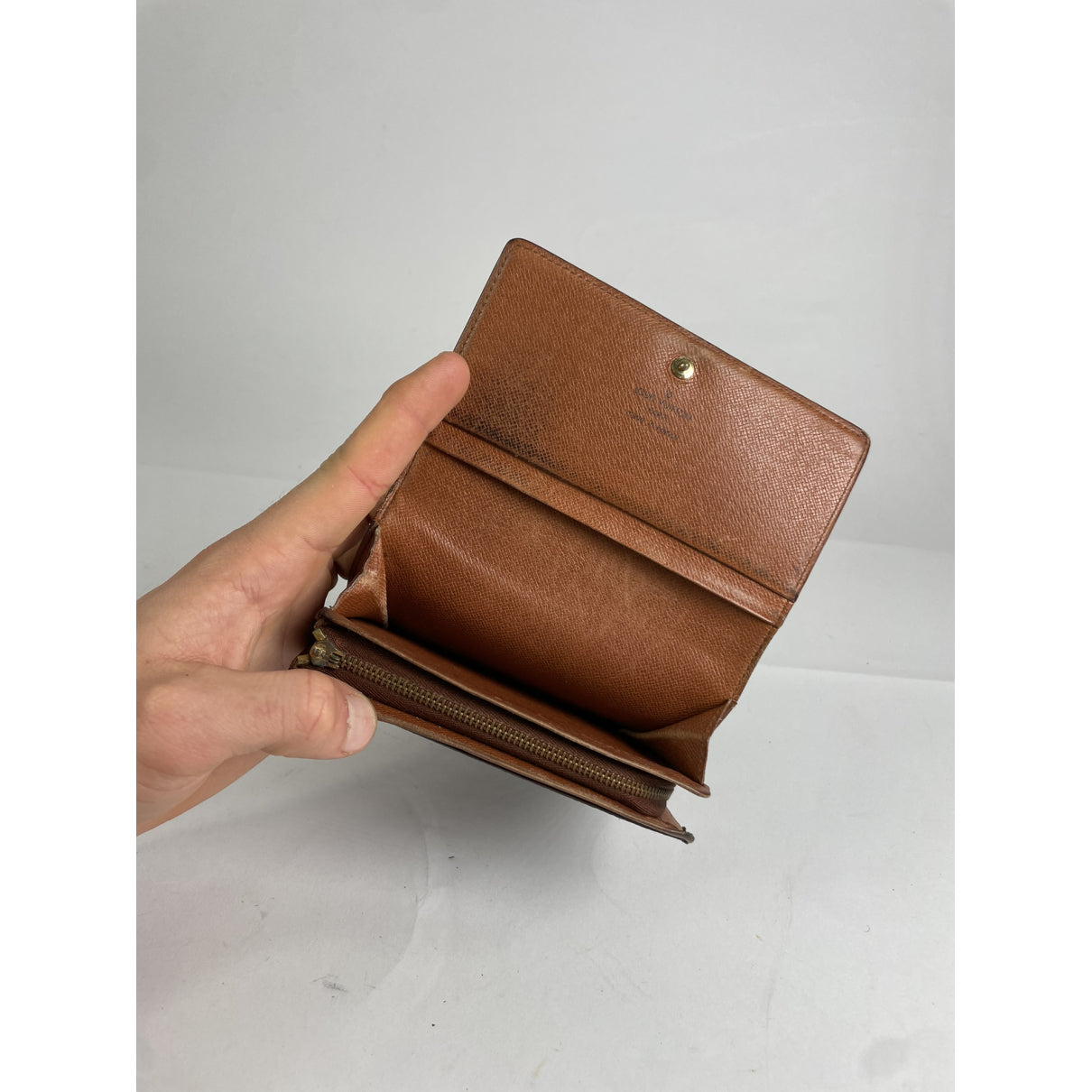 Louis Vuitton Marie Brown Leather Wallet image 3