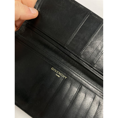 Givenchy GV Black Leather Purse image 4