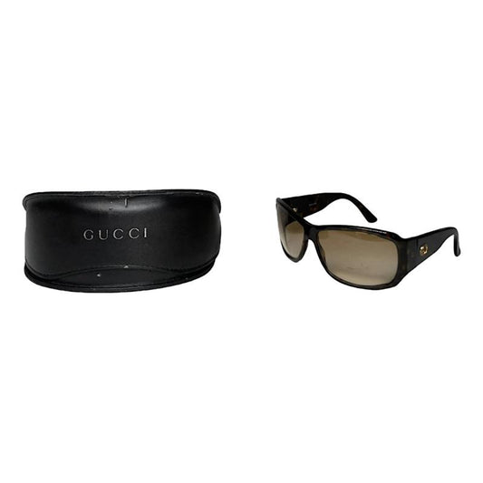 Gucci Brown Plastic Sunglasses image 1