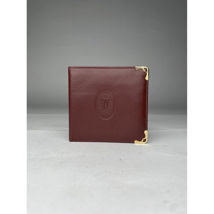 Cartier Burgundy Patent Leather Purse image 2
