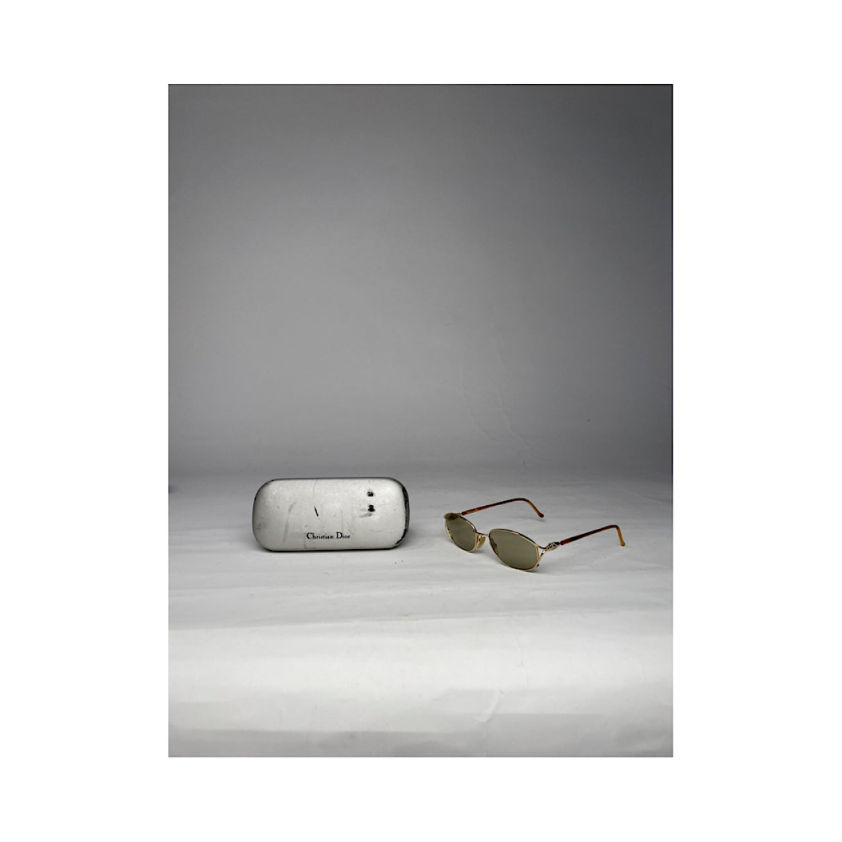 Dior Anthracite Metal Sunglasses image 2